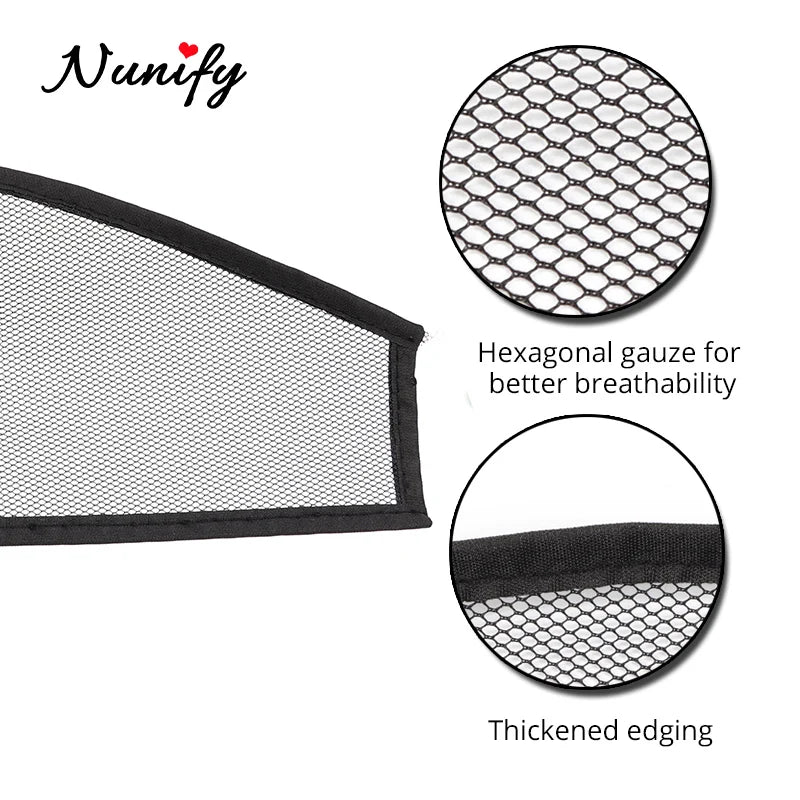 Nunify Afro Puff Net Wig For Making Clip Black Hair Net Guleless Hairnet Hair Bun Net For Women Synetic Human Hair Clip Hair Net