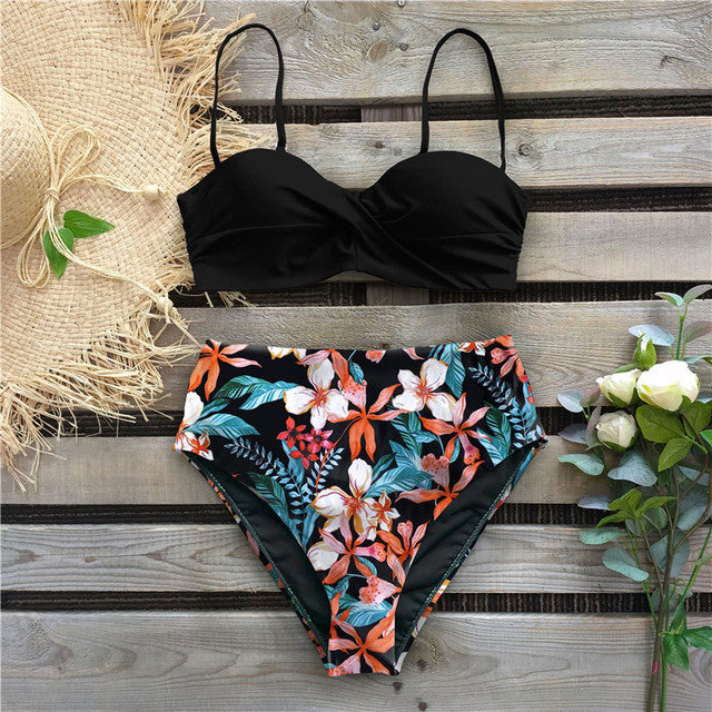 Sexy Bikini Female Swimsuit Women Swimwear Thong Push U