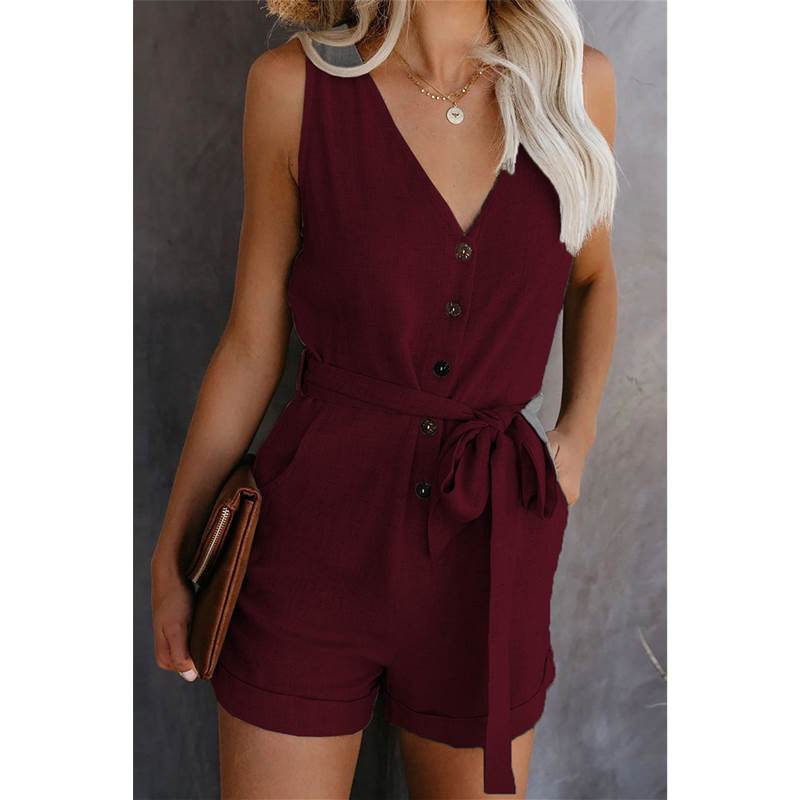 S-5XL Women's Casual Jumpsuit