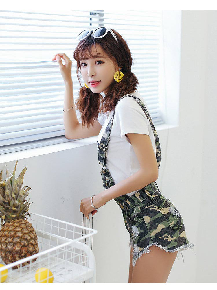 Jumpsuit Women Playsuits Denim Overalls for Womens Rompers S