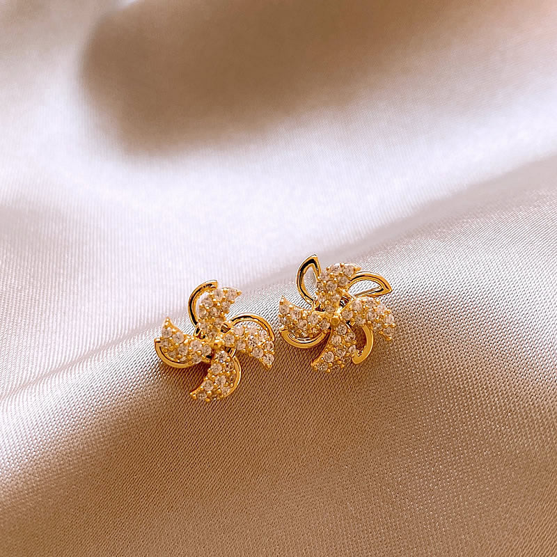 Windmill Stud Earrings