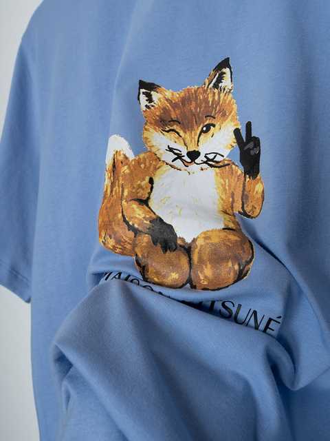Rowling Women Fox Print Graphic Tees Summer O Neck Short Sle