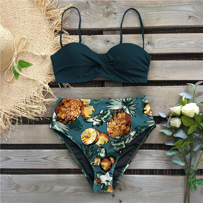 Sexy Bikini Female Swimsuit Women Swimwear Thong Push U