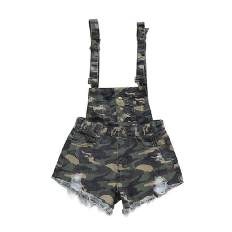 Jumpsuit Women Playsuits Denim Overalls for Womens Rompers S