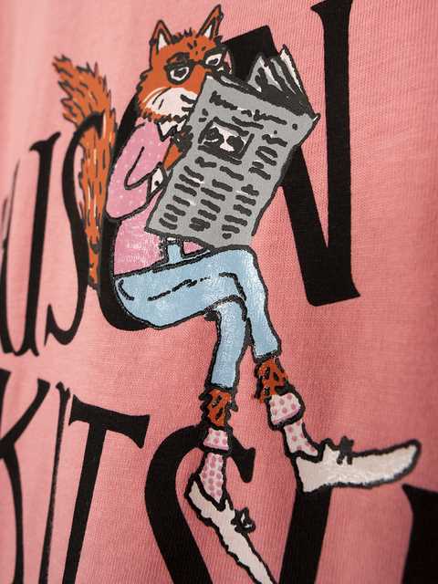 Rowling Women Fox Print Graphic Tees Summer O Neck Short Sle