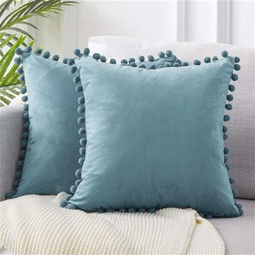 Soft Velvet Cushion Cover Decorative Pillows Throw Waist