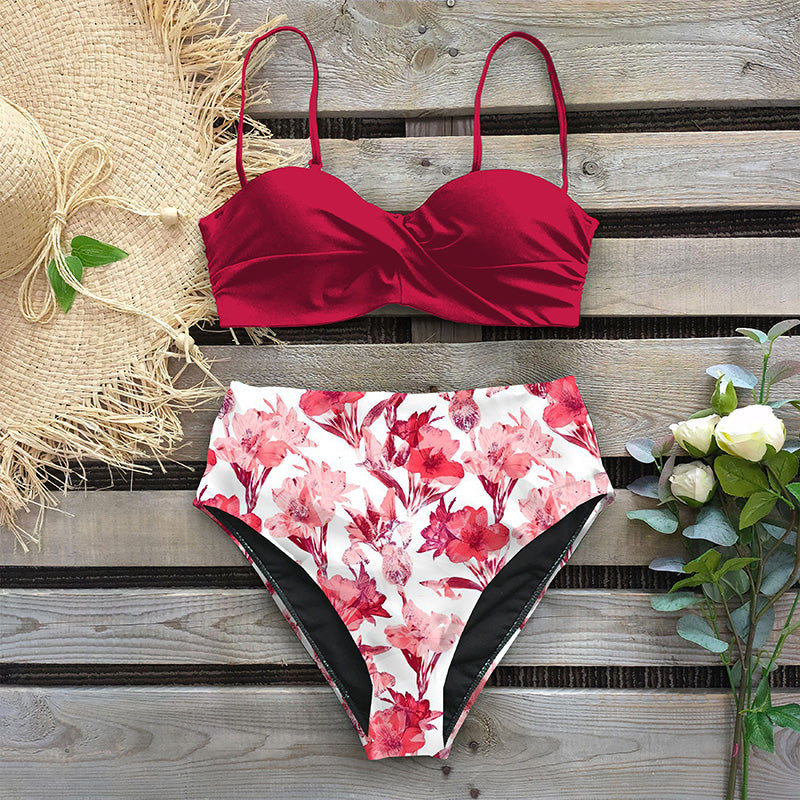Sexy Bikini Female Swimsuit Women Swimwear Thong Push U