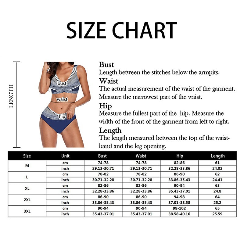Sexy Black Bikini Set Swimwear Women Print Swimsuit Pus