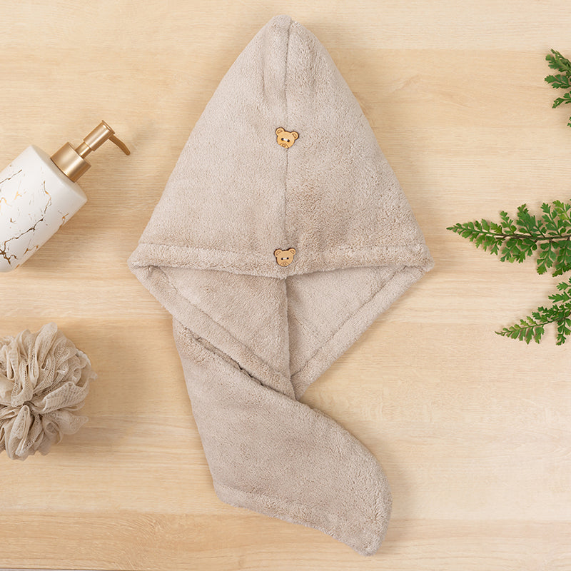 Student Bath Towel Double Layer Thickened Quick Hair Dry Cap