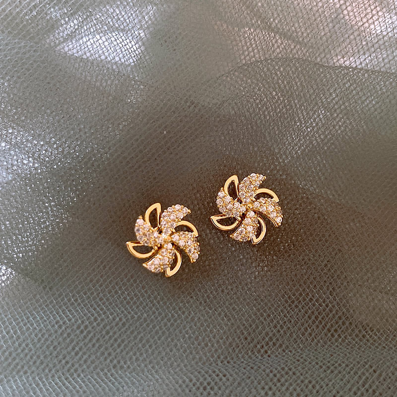 Windmill Stud Earrings