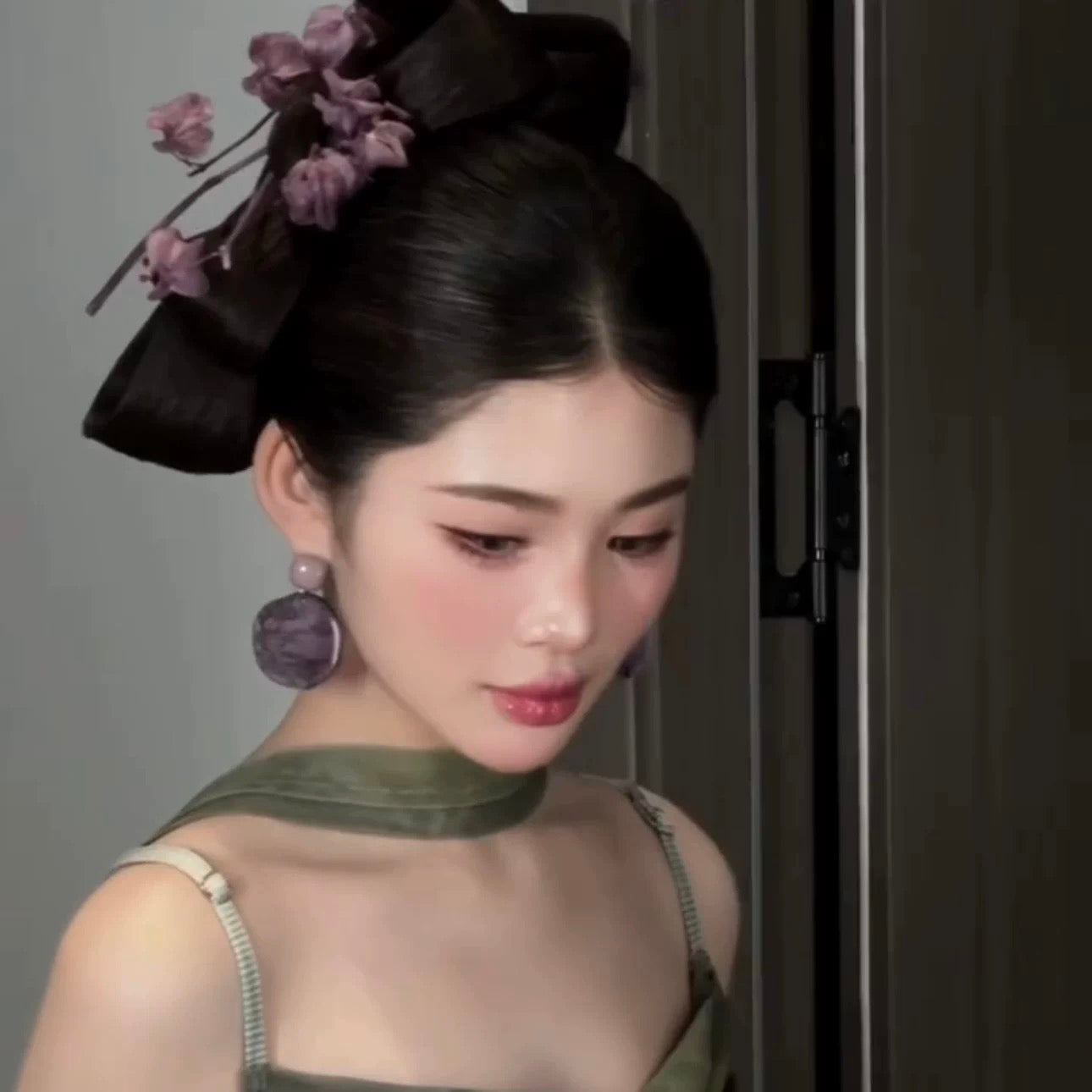 Blooming earrings