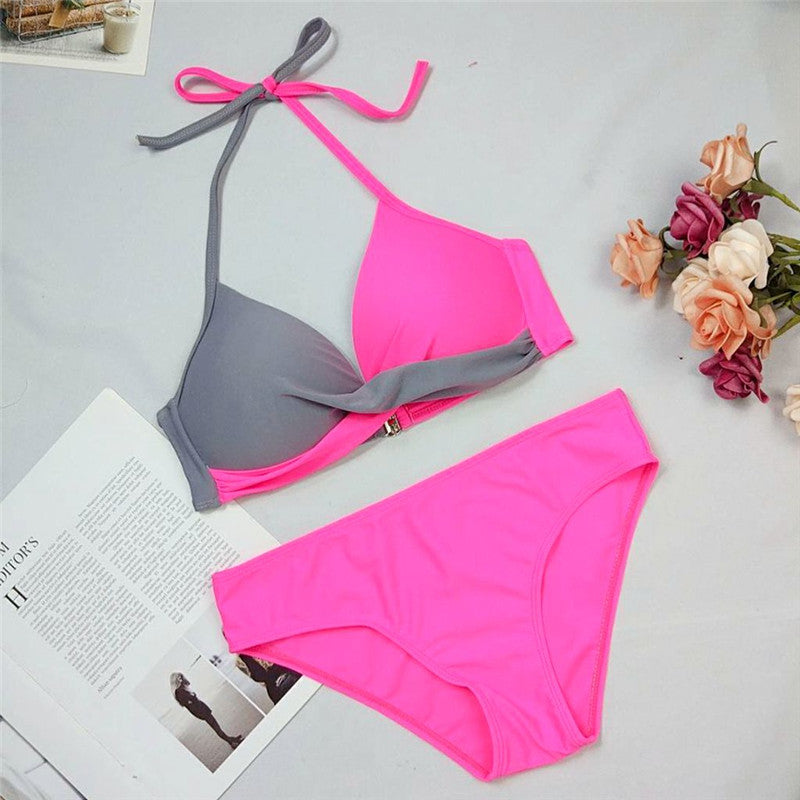 Women Sexy Bikini Set Push Up Female Swimsuit Swimwear