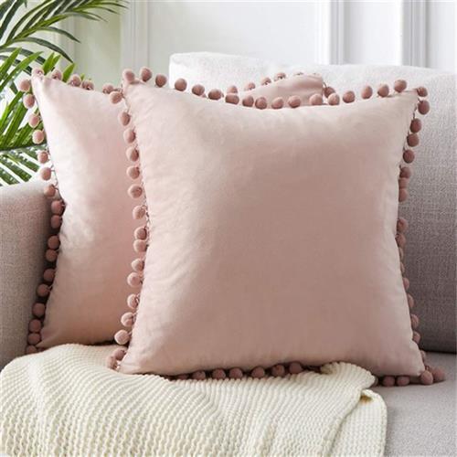 Soft Velvet Cushion Cover Decorative Pillows Throw Waist