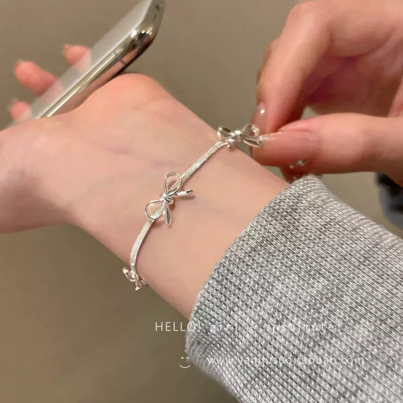Easiest for Match Fancy Pearl Bracelet Women's New Chinese Style Chinese Ancient Style Obsidian Beaded Bracelet Crystal Bracelet Bracelet