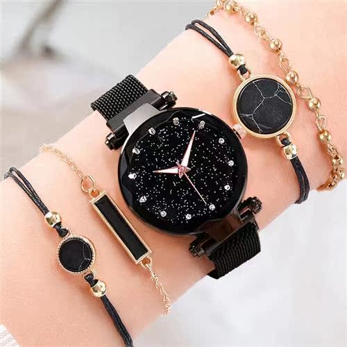 New Fashi Versatile Leisure Ladies Casual Star Watch Korean