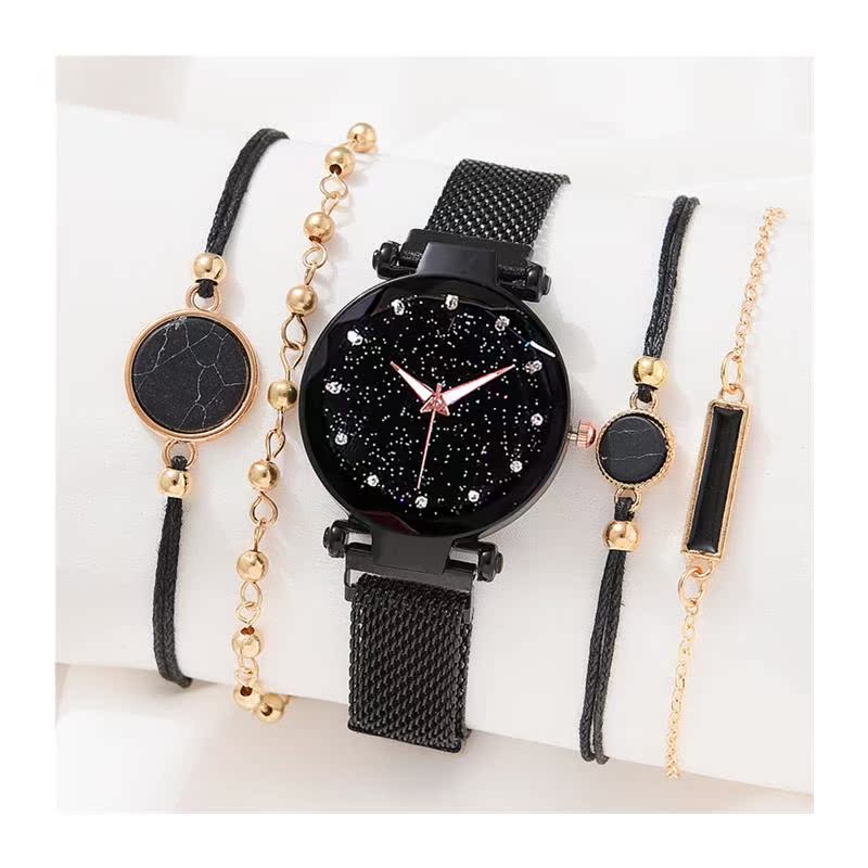 New Fashi Versatile Leisure Ladies Casual Star Watch Korean