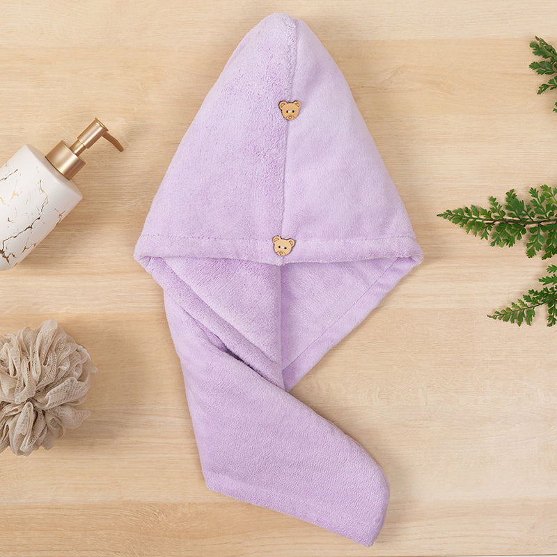 Student Bath Towel Double Layer Thickened Quick Hair Dry Cap