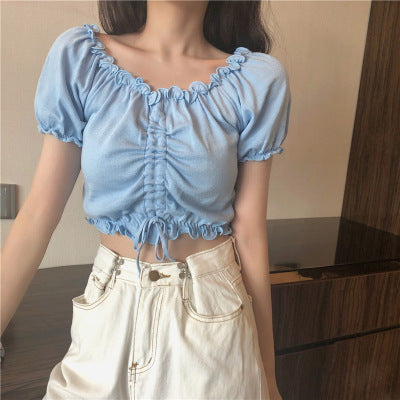 Korean Short Sweater Women V-Neck Knitted Cardigan 2021 Fash