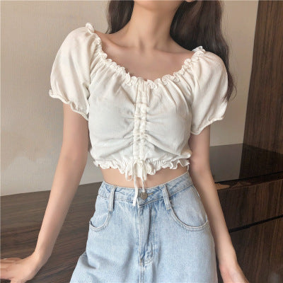 Korean Short Sweater Women V-Neck Knitted Cardigan 2021 Fash