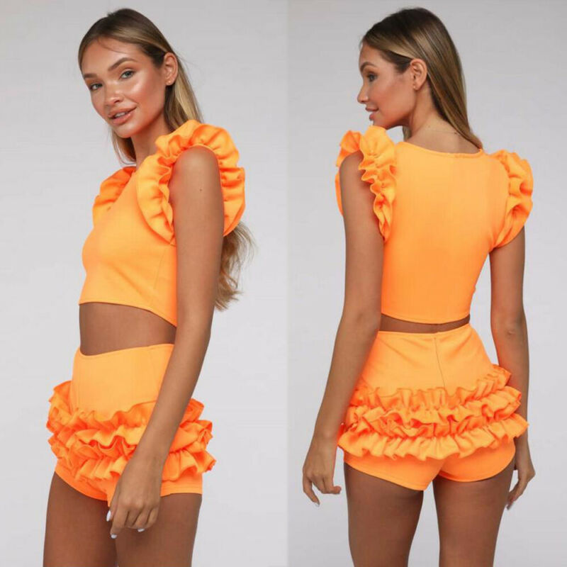 New Sexy Solid Bikini Set Sport Women Swimwear Swimsuit
