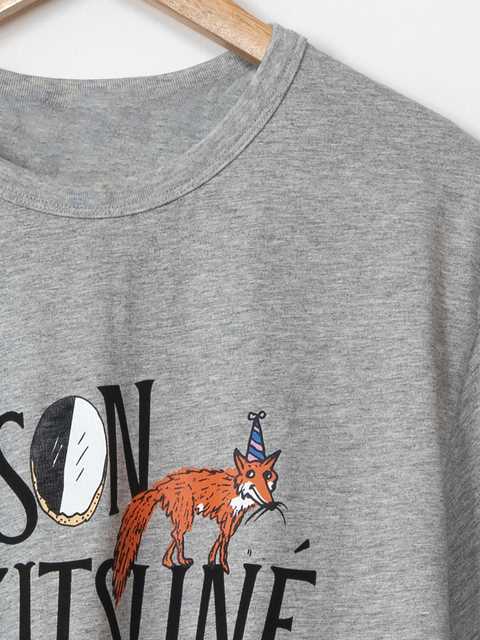 Rowling Women Fox Print Graphic Tees Summer O Neck Short Sle