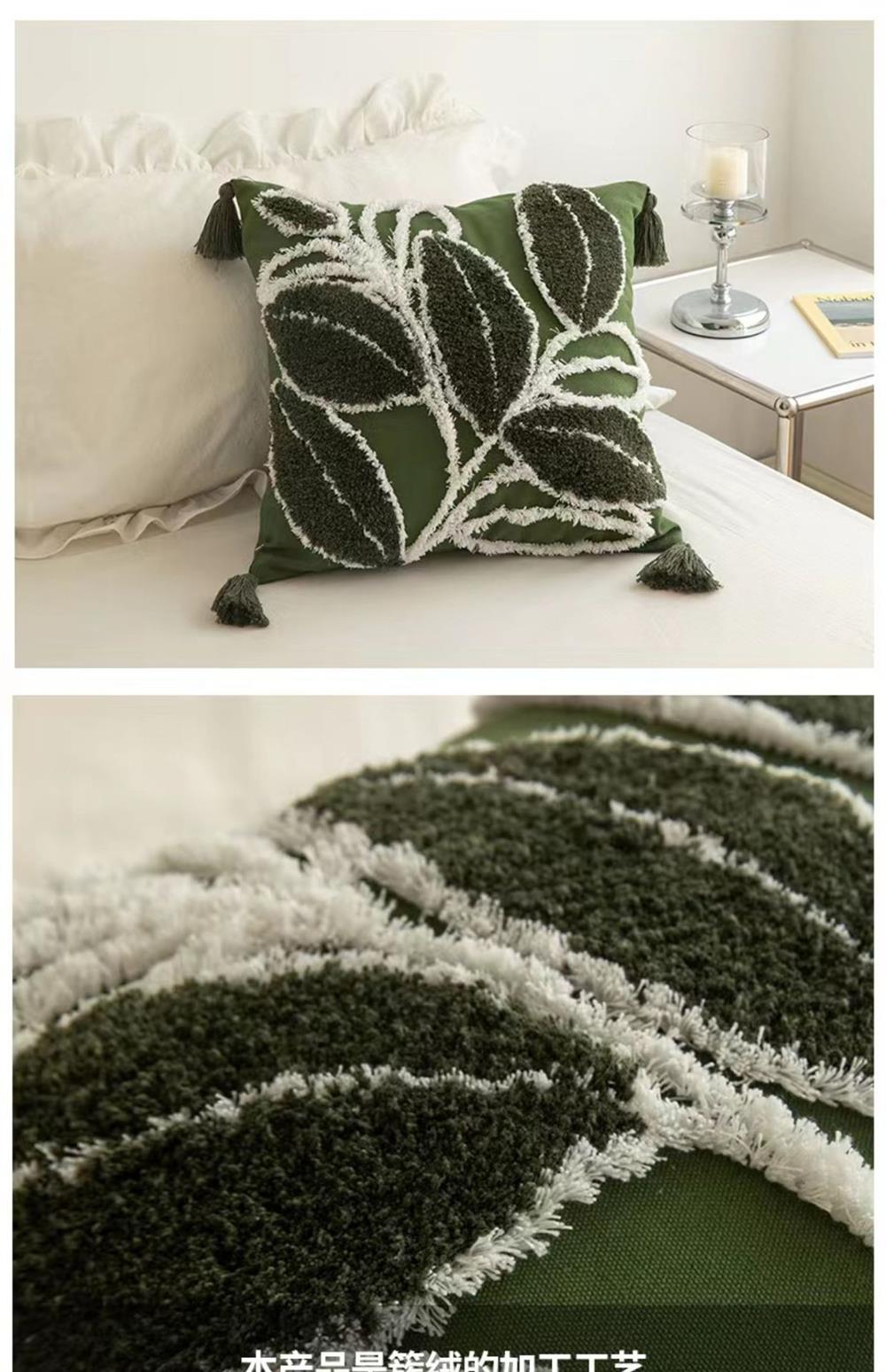 Nordic Sofa Pillow Cushion Cover Corduroy Striped Pillowcase