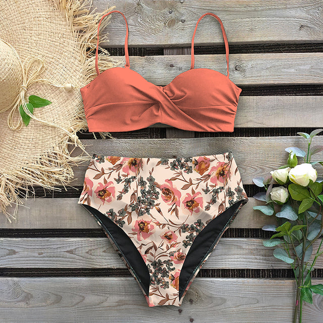 Sexy Bikini Female Swimsuit Women Swimwear Thong Push U