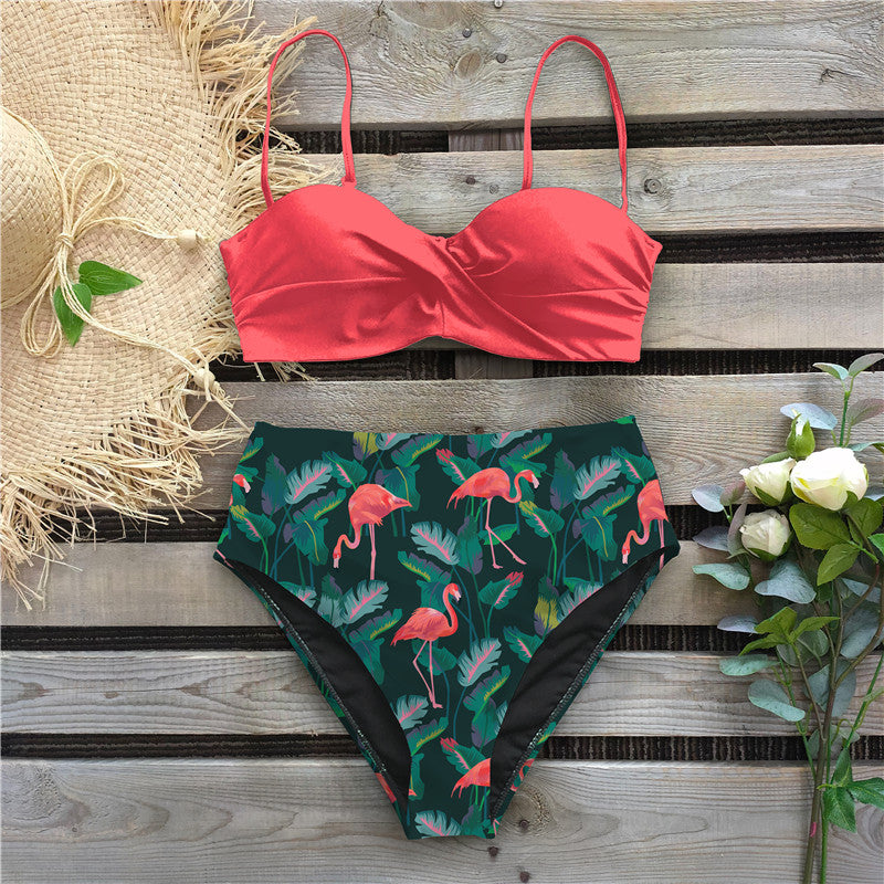 Sexy Bikini Female Swimsuit Women Swimwear Thong Push U