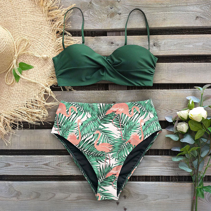 Sexy Bikini Female Swimsuit Women Swimwear Thong Push U