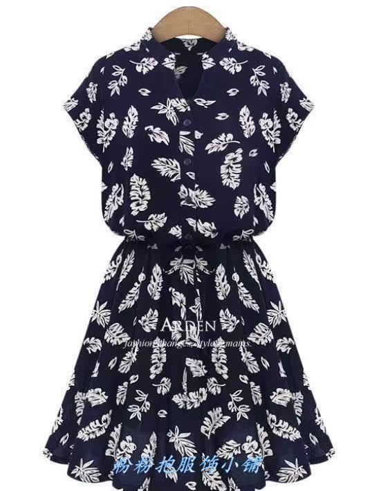 Summer Women Cotton Dress Ladies Casual Fashion Dresses