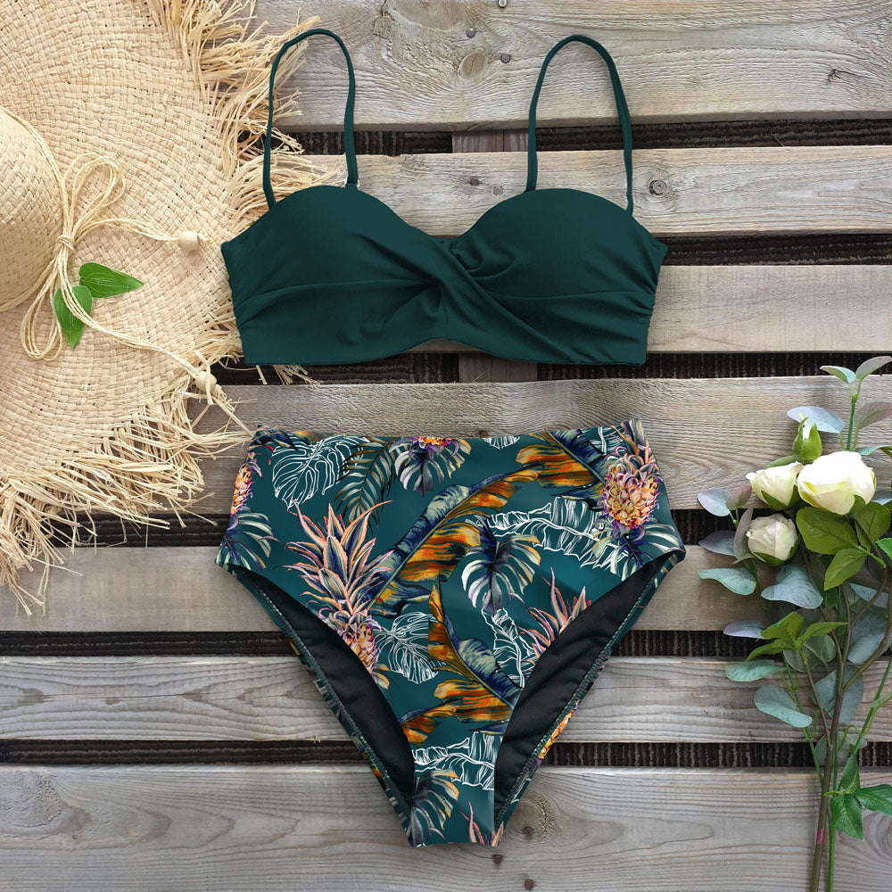 Sexy Bikini Female Swimsuit Women Swimwear Thong Push U
