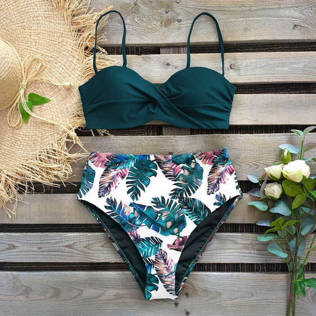 Sexy Bikini Female Swimsuit Women Swimwear Thong Push U