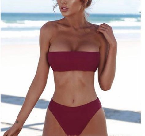 Bikini Swimwear Two Pieces Swimsuit High Waist Bikini Women