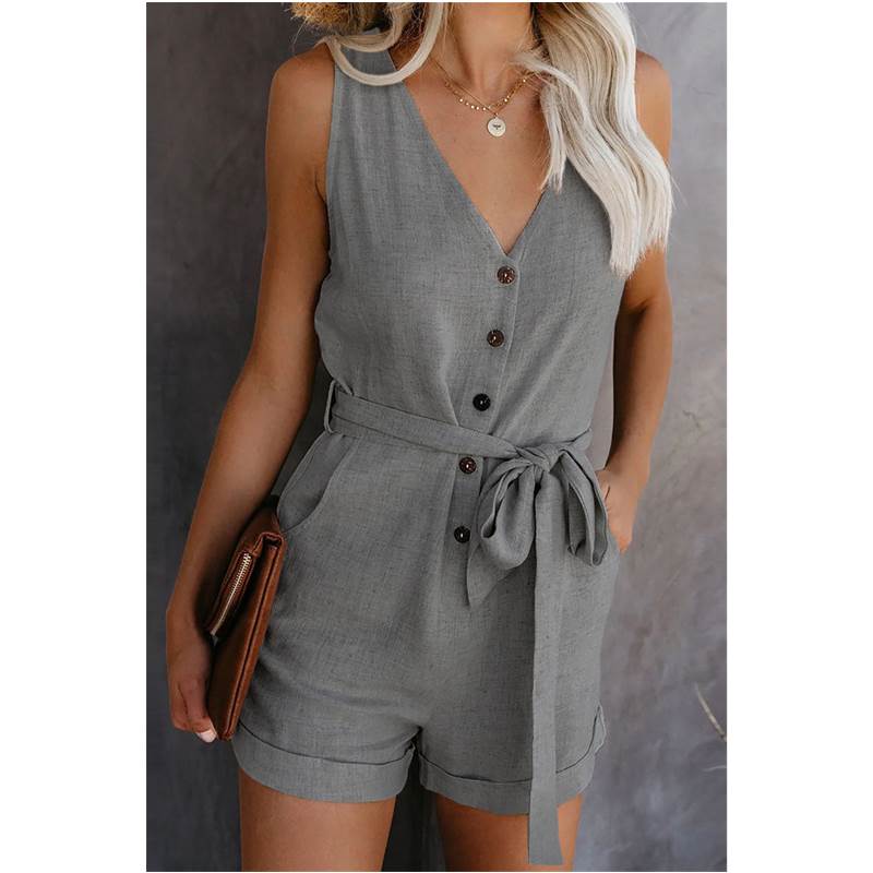 S-5XL Women's Casual Jumpsuit