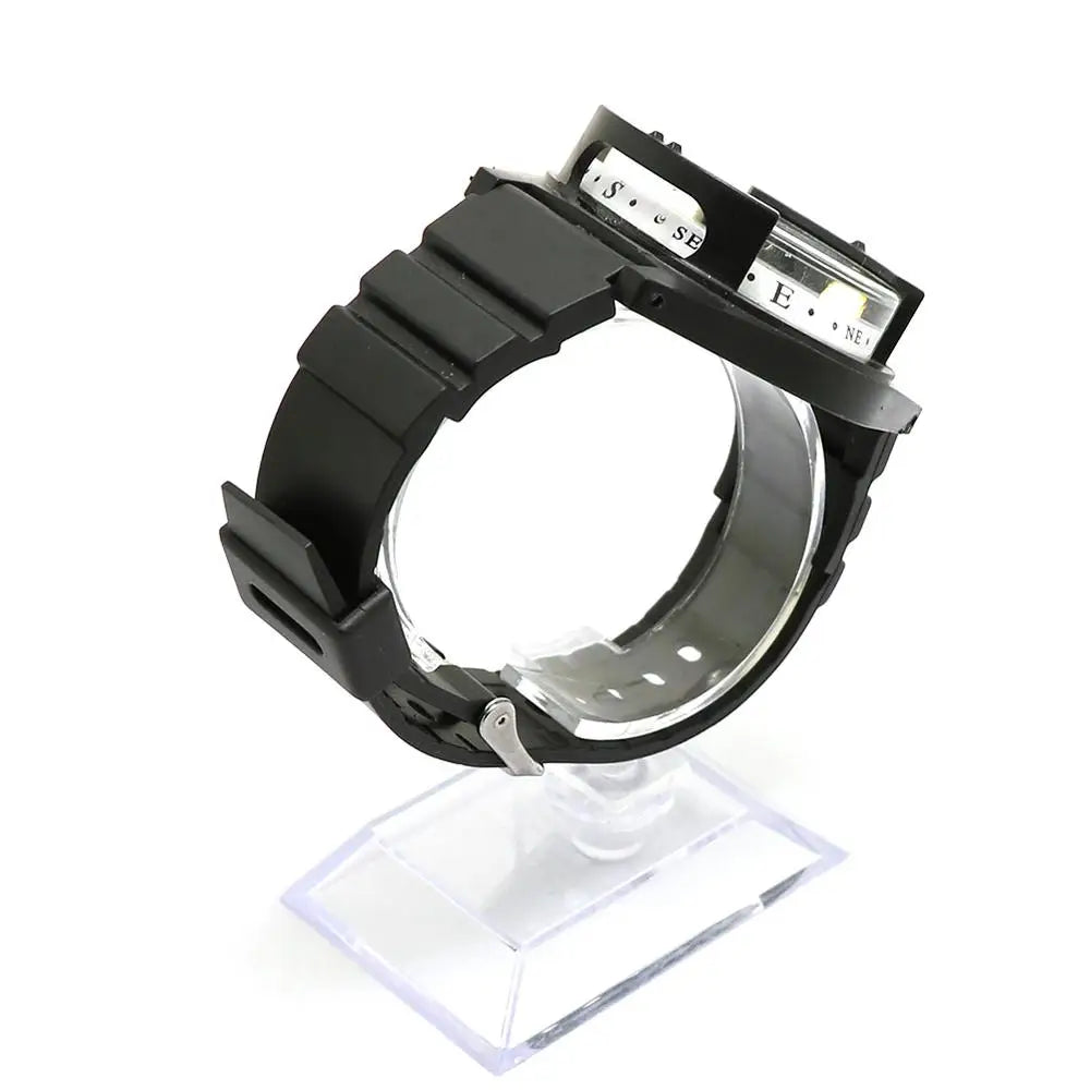 Waterproof Wrist Compass for Outdoor Hiking Camping Diving High Precision Professional Wrist Diving Compass 50 M/164FT