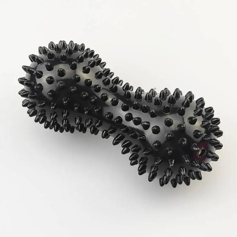 Peanut Massage Spiky Ball Foot Massage Roller Deep Tissue Massage Ball Training Grip for Plantar Fascia Shoulders Neck & Back
