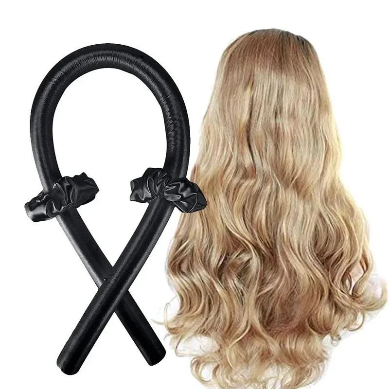 Heatless Hair Curler Curly Hair No Heat Curly Hair Products Satin Silk Headband Overnight Hair Styling Tools boucleur cheveux
