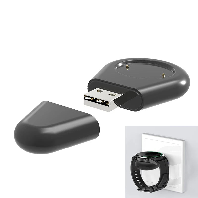 Dock Charger Stand Adapter USB Charging Cable for Amazfit GTR 4/GTR4 GTS 3 GTS4/GTS3 GTR3 Pro T-rex 2 Trex Ultra Accessories
