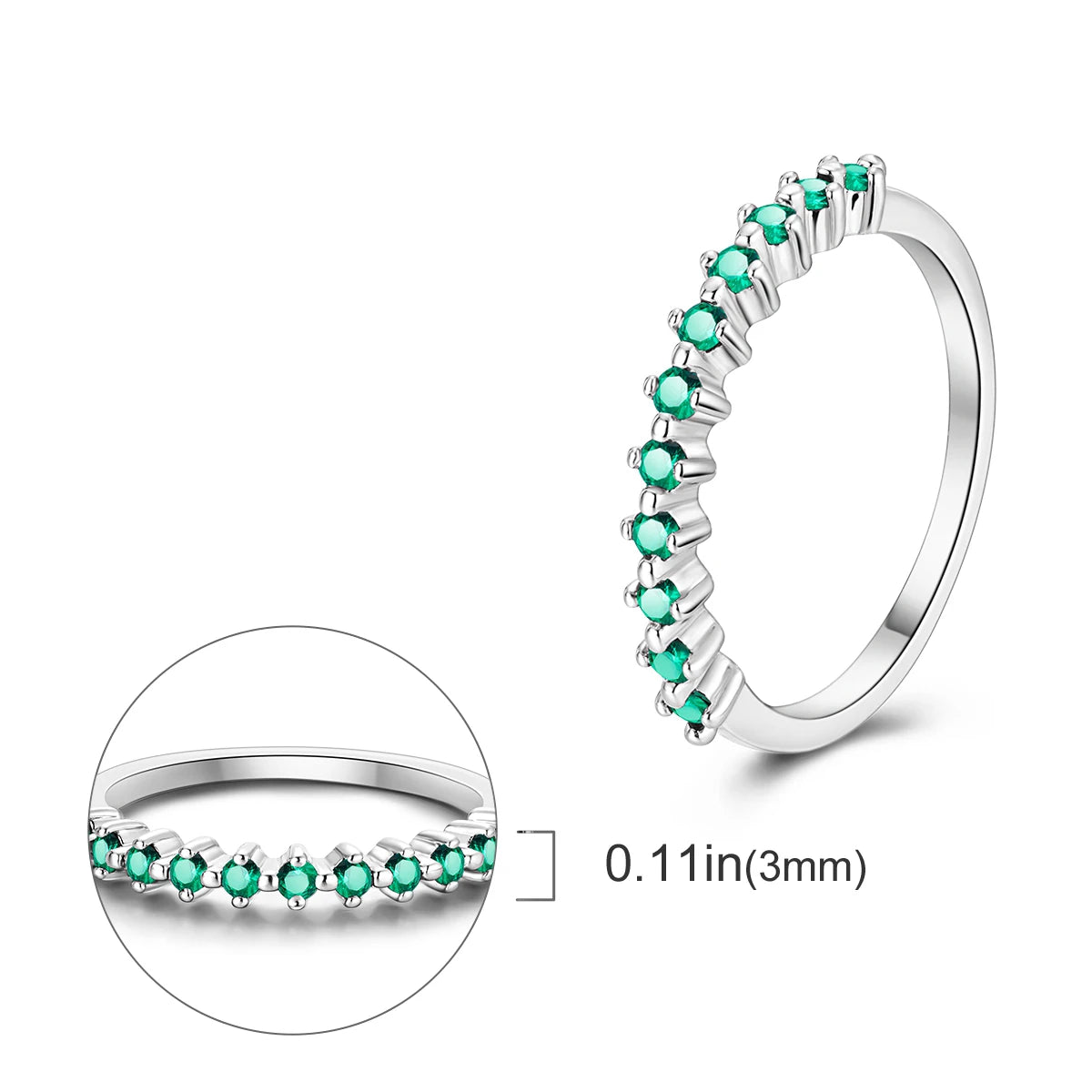 925 Silver Ring Firefly Heat Sar Original Finger Ring For Woman Jewelry Anniversary Gift