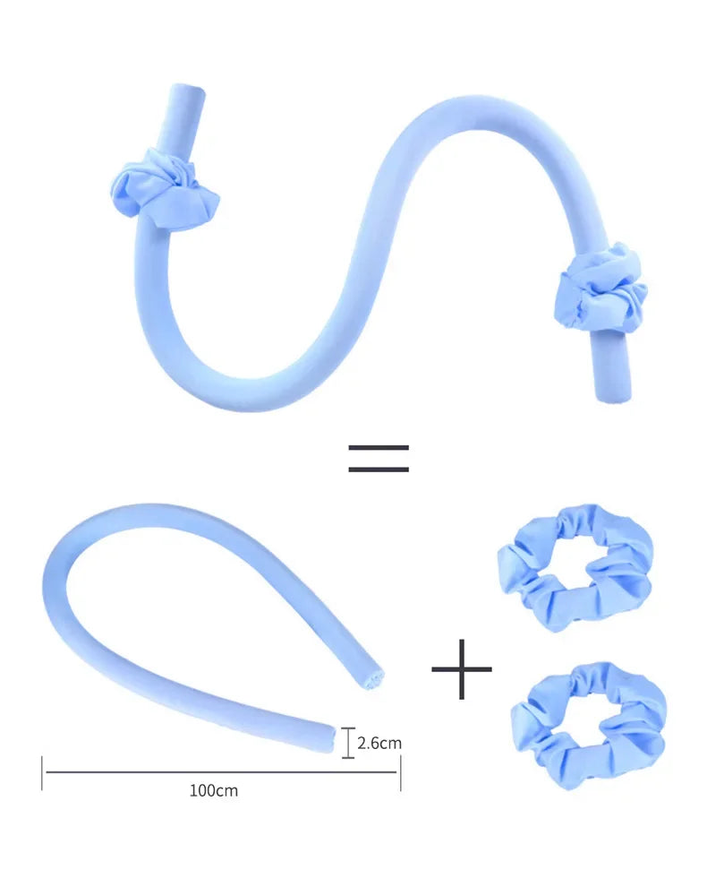 Heatless Hair Curler Curly Hair No Heat Curly Hair Products Satin Silk Headband Overnight Hair Styling Tools boucleur cheveux
