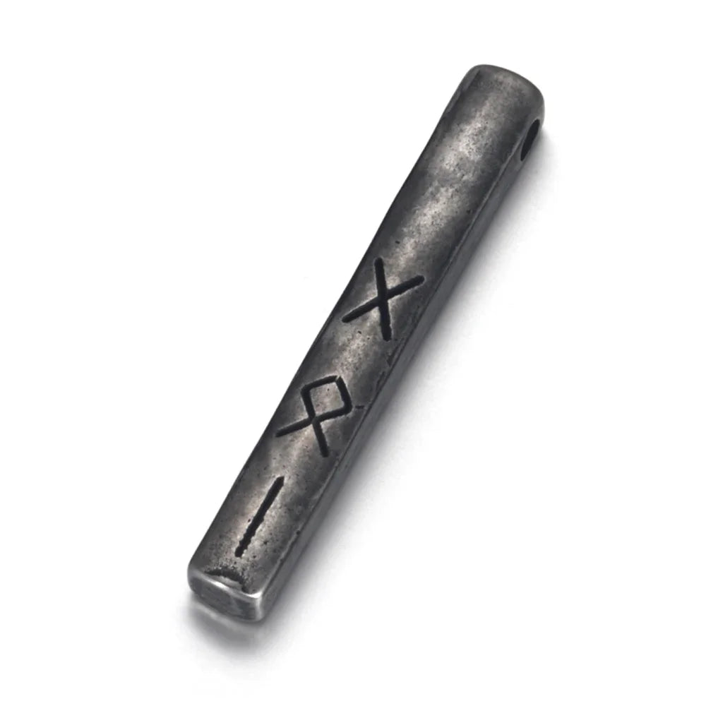 316L Stainless Steel Norse Viking Rune Pendant for Men Necklace DIY Accessories Finding Jewelry Making Charm