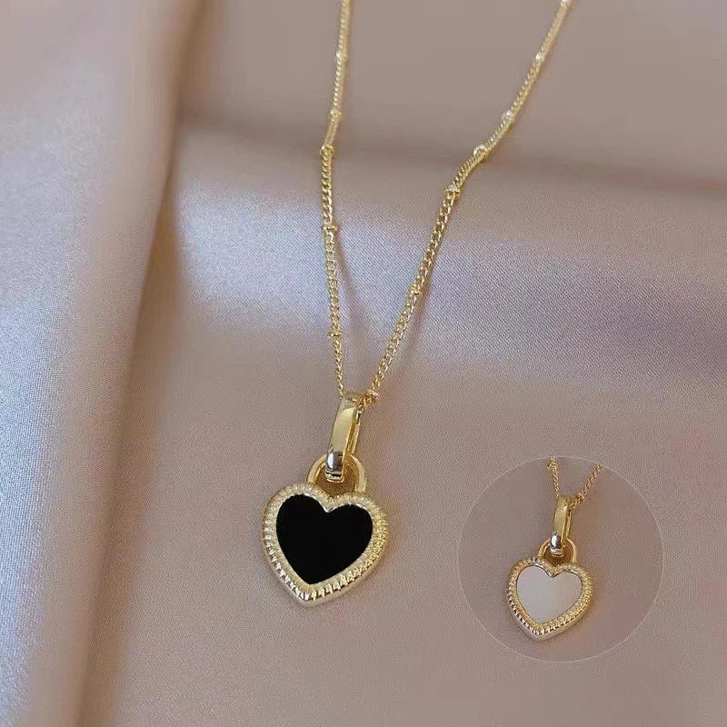 Fashion Roman Digital Wafer Pendant Necklace Stainless Steel Party Jewelry for Women Sexy Choker