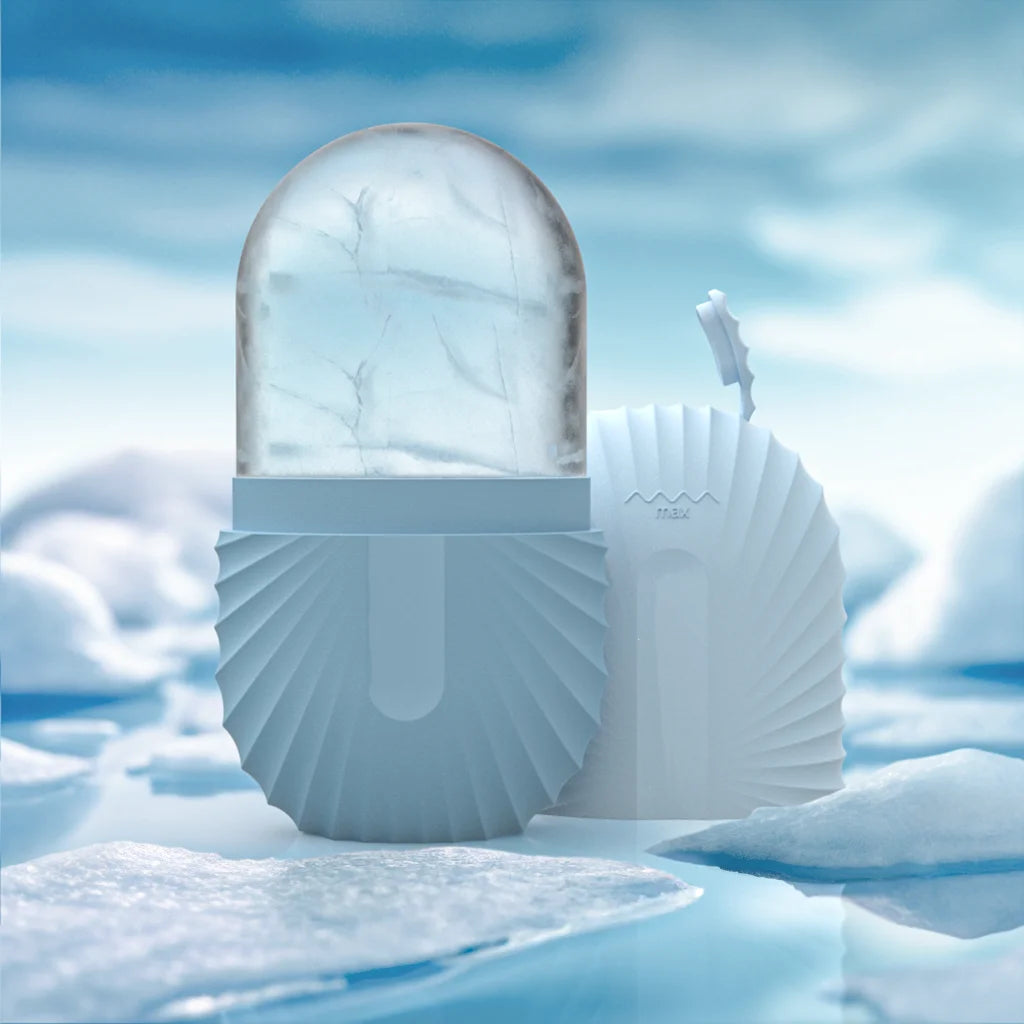 Silicone Ice Cube Trays Beauty Lifting Face Massager Contouring Eye Roller Facial Treatment Reduce Acne Skin Care Tool