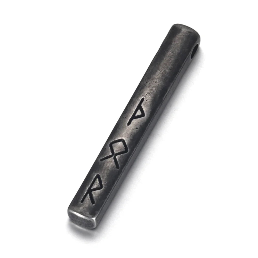 316L Stainless Steel Norse Viking Rune Pendant for Men Necklace DIY Accessories Finding Jewelry Making Charm