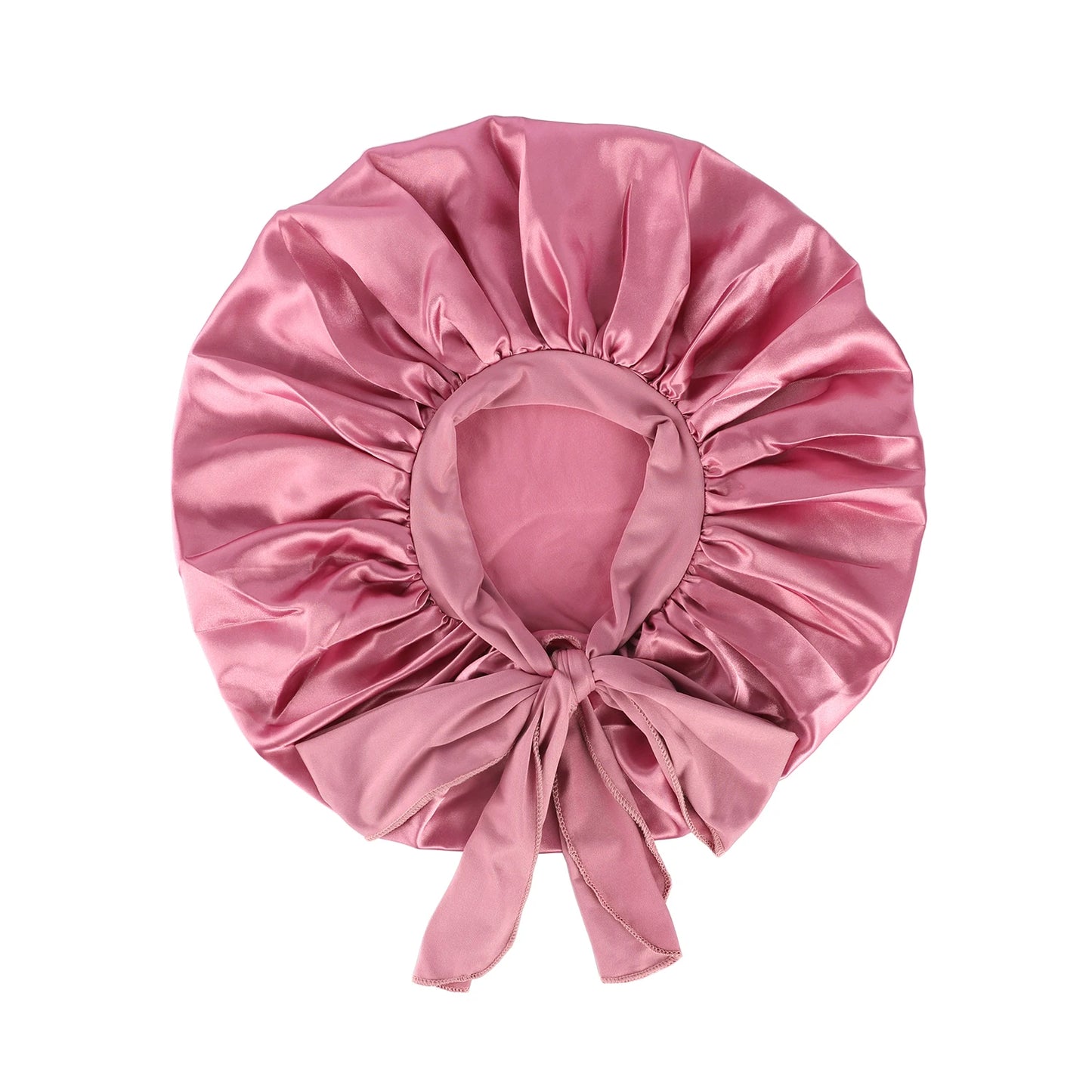 Jumbo Satin Bonnet Hair Bonnet For Sleeping, Reusable Adjusting Hair Care Wrap Cap Sleep Caps For Women