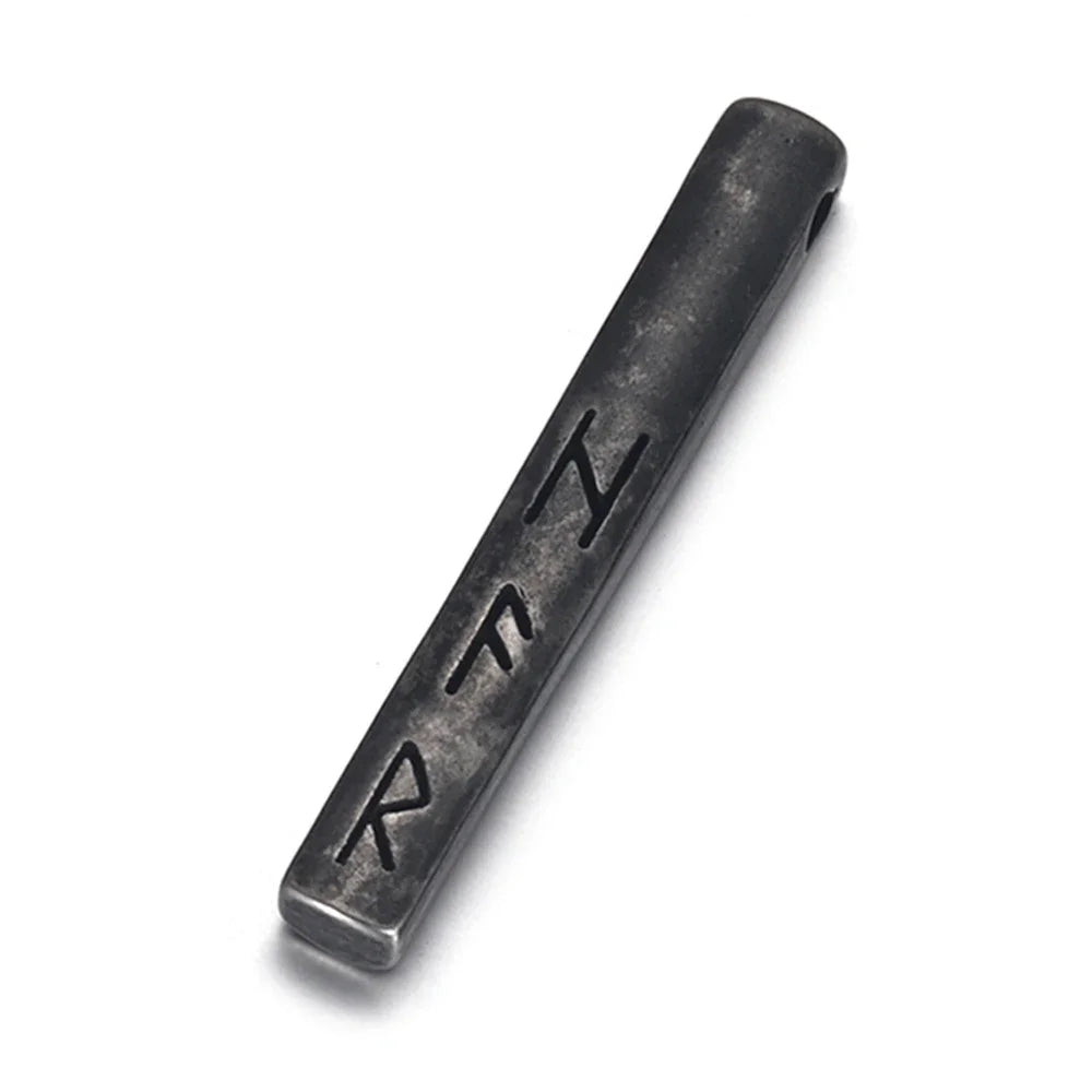 316L Stainless Steel Norse Viking Rune Pendant for Men Necklace DIY Accessories Finding Jewelry Making Charm