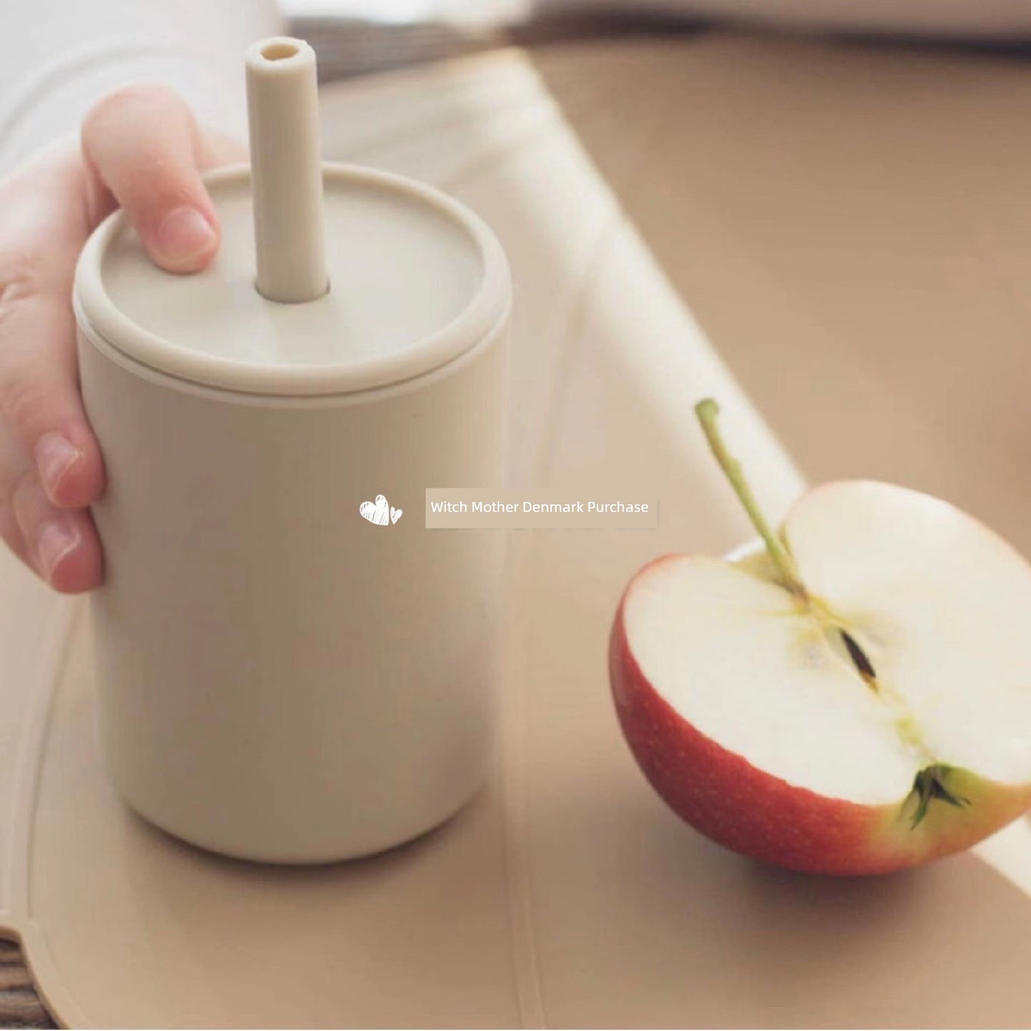Danish Infant Organic Silicone Lid Straw Cup