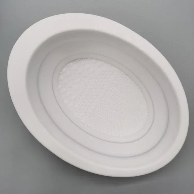 Silicone Makeup Brush Cleaner Bowl Foldable Cleaning Mat Cosmetic Foundation Eyeshadow Powder Brushes Cleaner Tools for Makeup