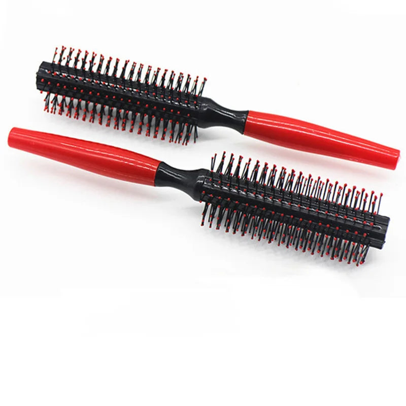 Smooth hair styling curling brush, scalp massage roller hair brush, suitable for both women and men