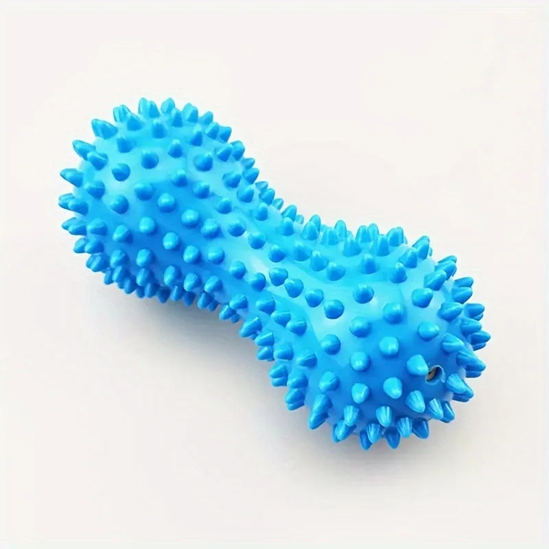 Peanut Massage Spiky Ball Foot Massage Roller Deep Tissue Massage Ball Training Grip for Plantar Fascia Shoulders Neck & Back